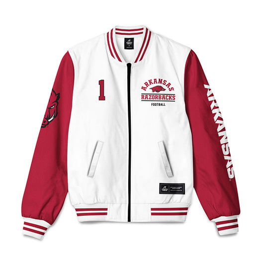 Arkansas - NCAA Football : Phillip Lee - Bomber Jacket-0