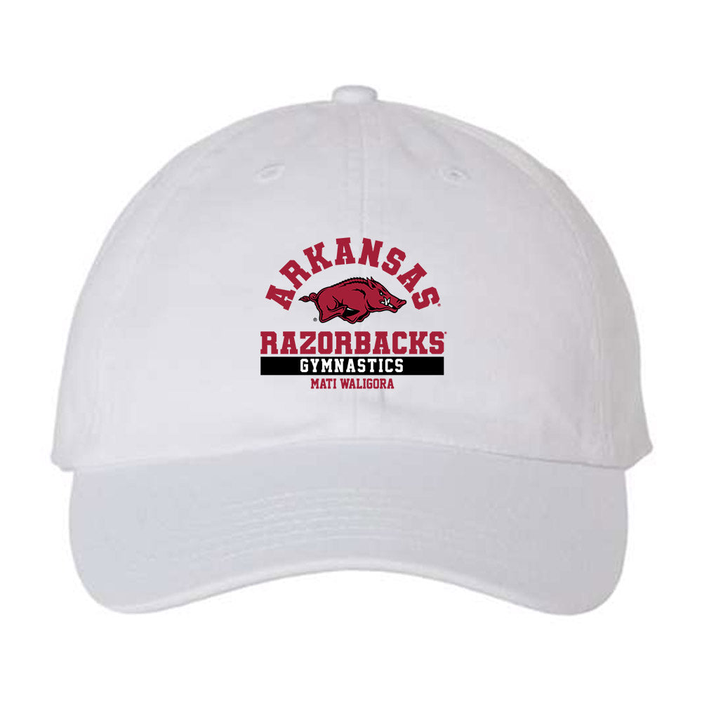 Arkansas - NCAA Women's Gymnastics : Mati Waligora - Dad Hat-0