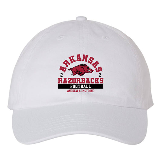 Arkansas - NCAA Football : Andrew Armstrong - Classic Dad Hat
