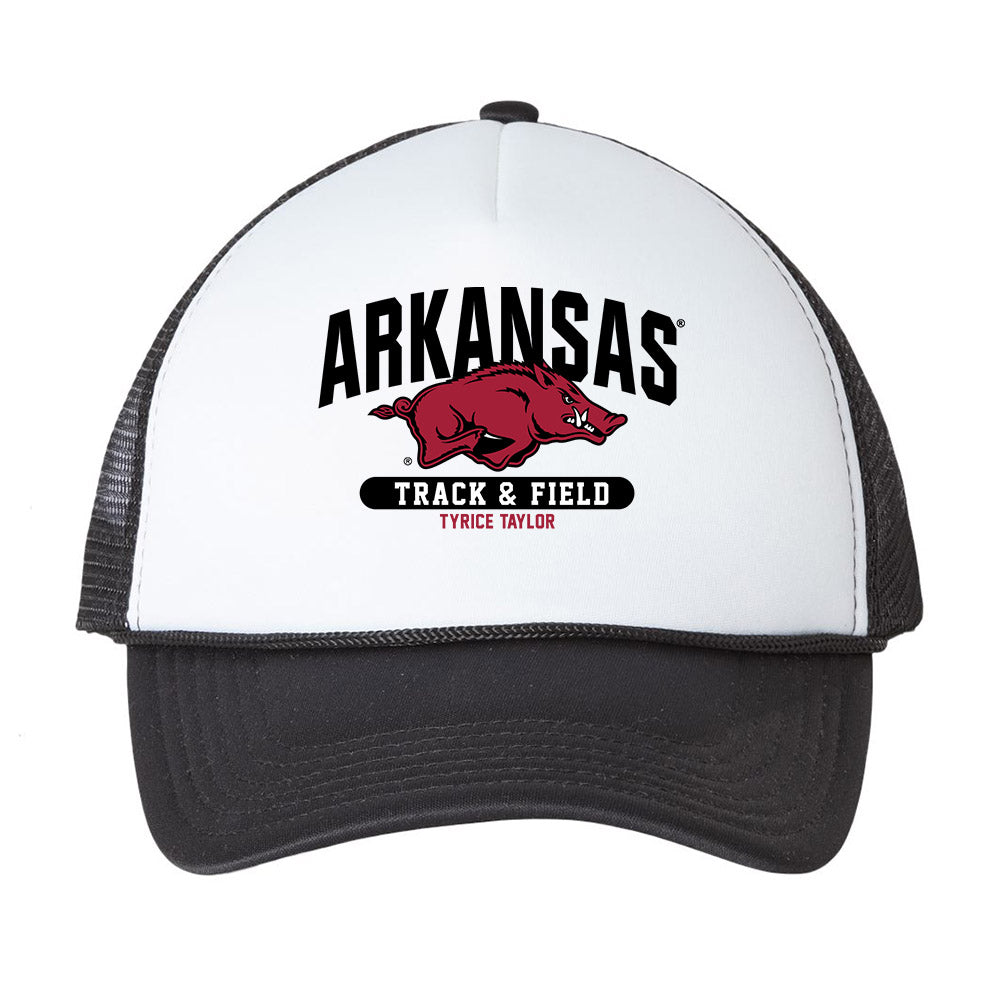 Arkansas - NCAA Men's Track & Field : Tyrice Taylor - Trucker Hat-0