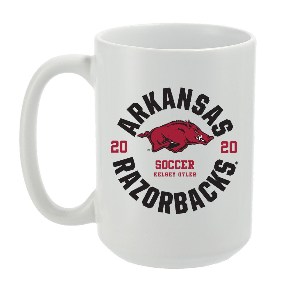 Arkansas - NCAA Women's Soccer : Kelsey Oyler - Coffee Mug