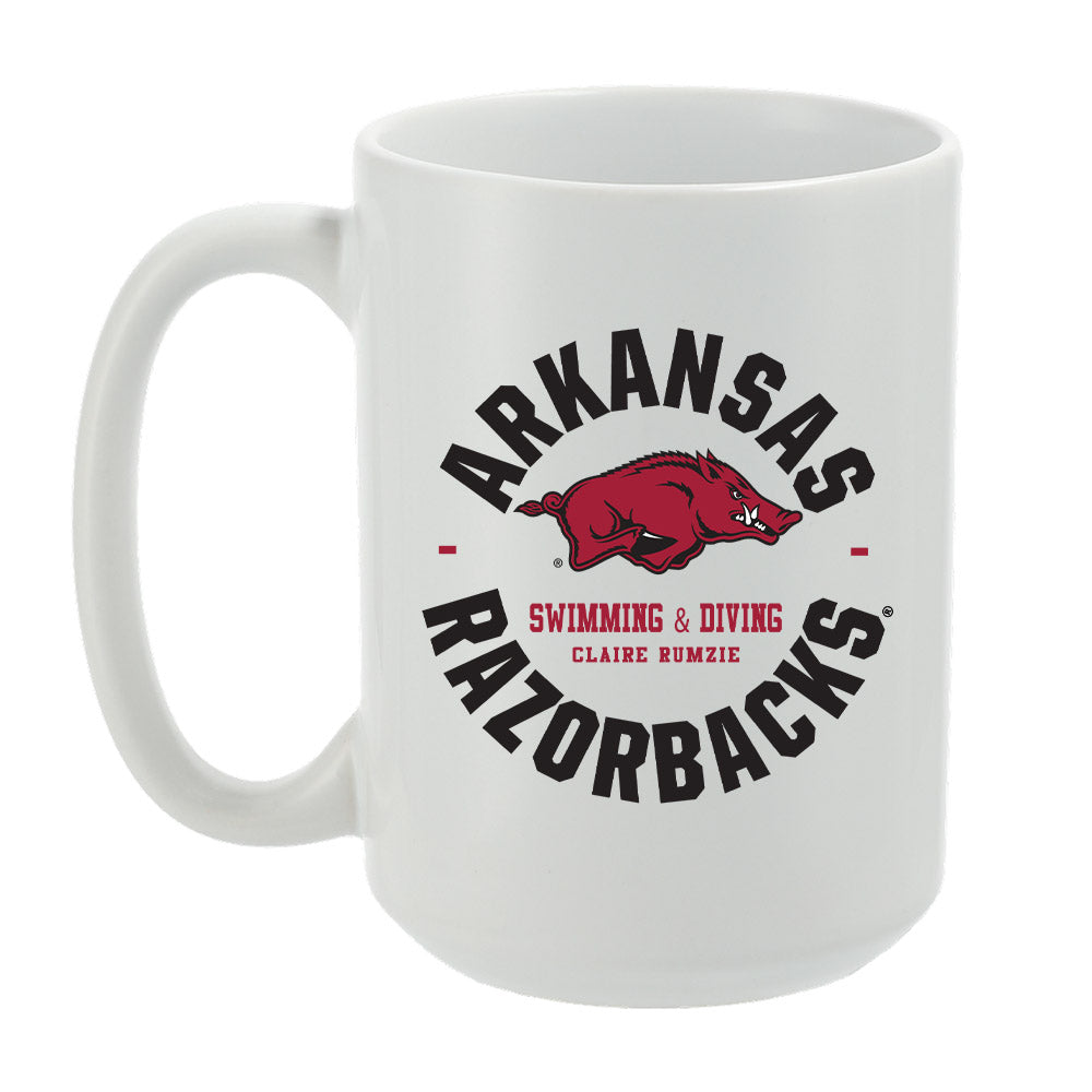 Arkansas - NCAA Women's Swimming & Diving : Claire Rumzie - Coffee Mug