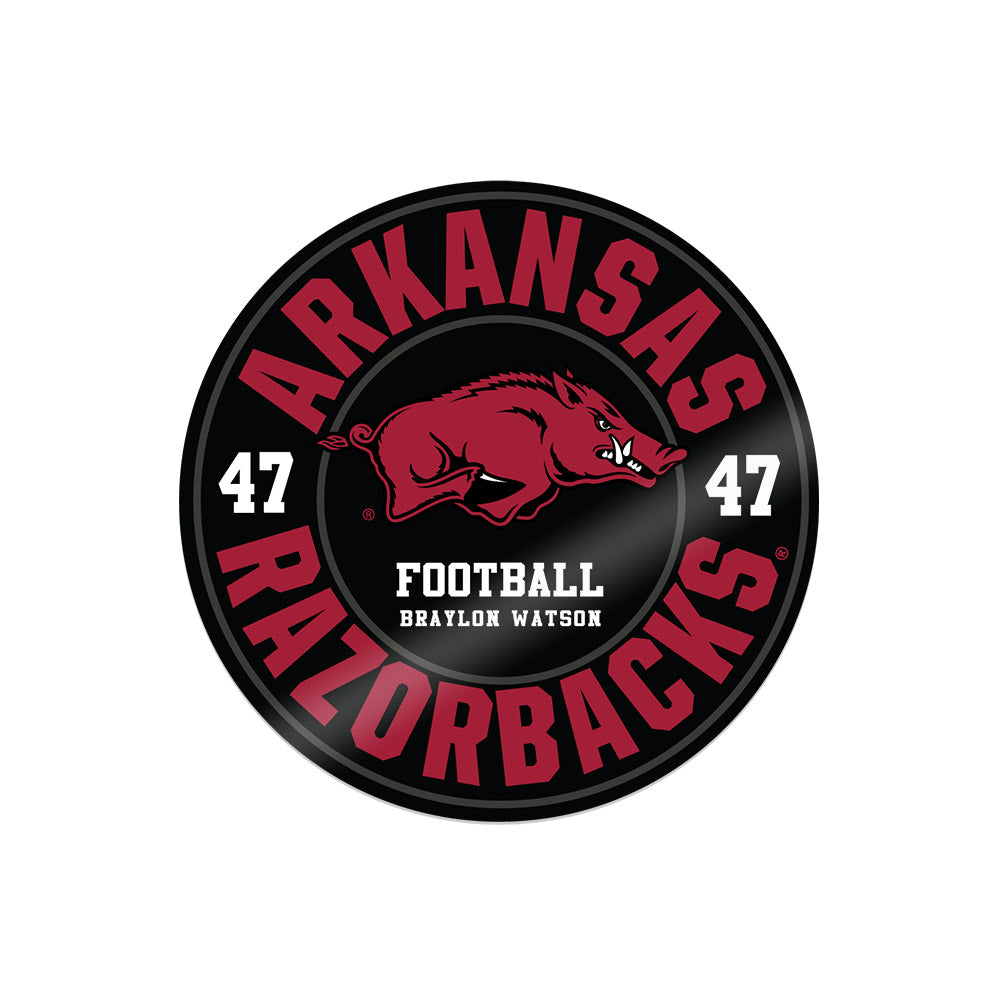 Arkansas - NCAA Football : Braylon Watson - Stickers