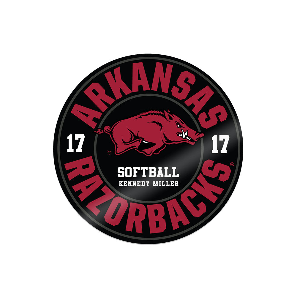 Arkansas - NCAA Softball : Kennedy Miller - Stickers