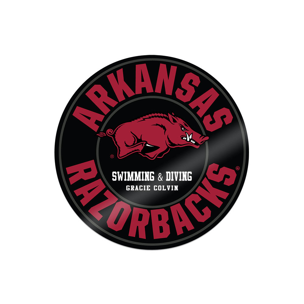 Arkansas - NCAA Women's Swimming & Diving : Gracie Colvin - Sticker