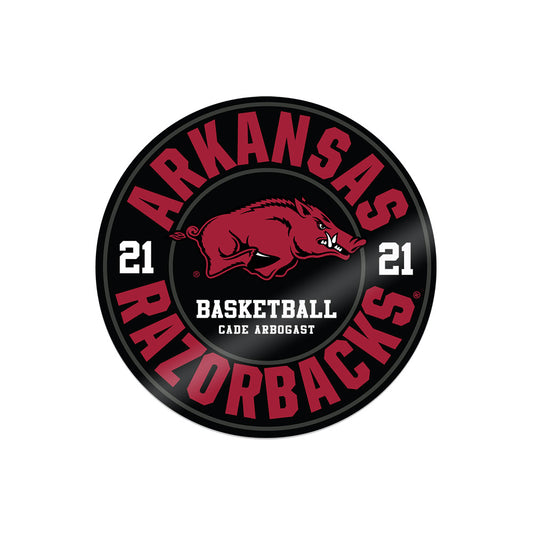 Arkansas - NCAA Men's Basketball : Cade Arbogast - Stickers