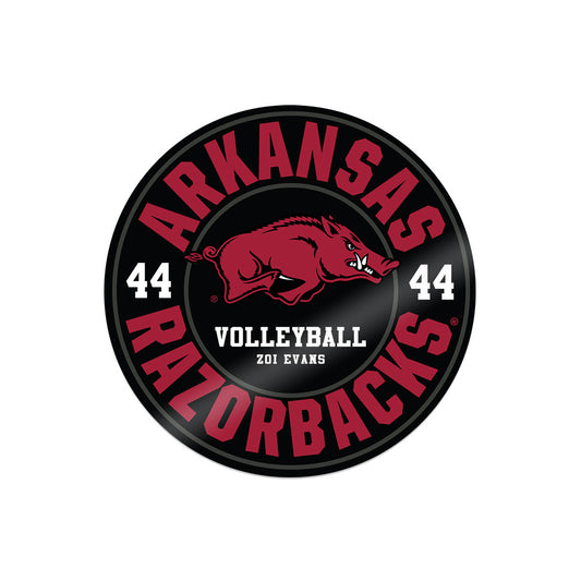 Arkansas - NCAA Women's Volleyball : Zoi Evans - Stickers