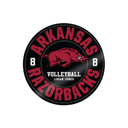 Arkansas - NCAA Women's Volleyball : Logan Jones - Stickers