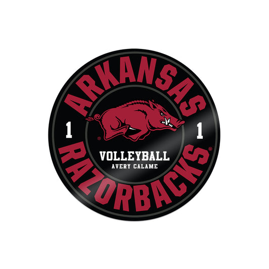 Arkansas - NCAA Women's Volleyball : Avery Calame - Stickers