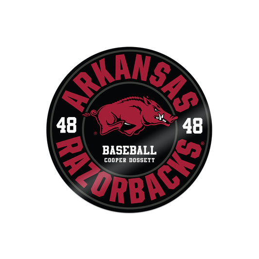 Arkansas - NCAA Baseball : Cooper Dossett - Stickers