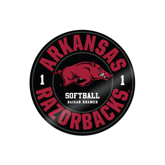 Arkansas - NCAA Softball : Raigan Kramer - Stickers