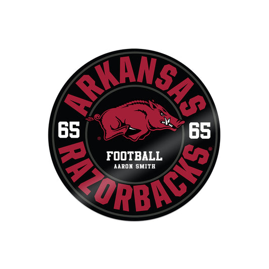Arkansas - NCAA Football : Aaron Smith - Stickers