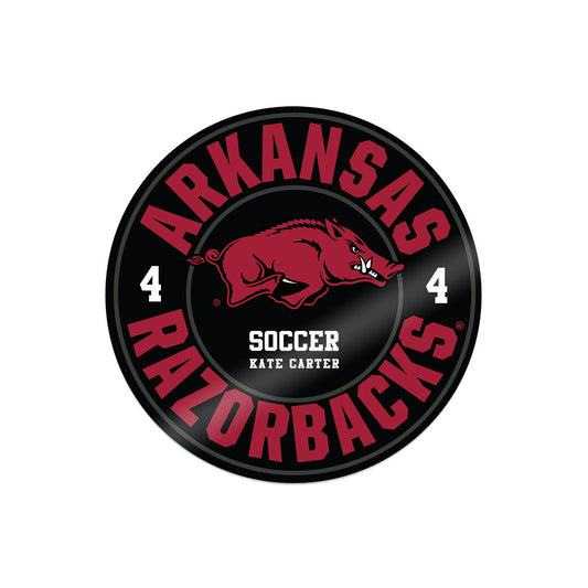 Arkansas - NCAA Women's Soccer : Kate Carter - Stickers