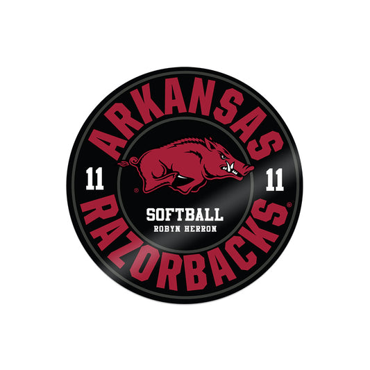 Arkansas - NCAA Softball : Robyn Herron - Stickers