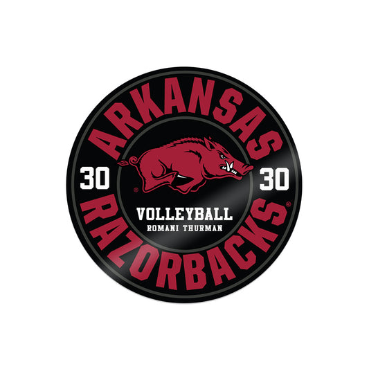Arkansas - NCAA Women's Volleyball : Romani Thurman - Sticker