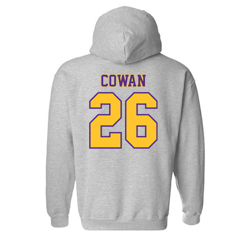 LSU - NCAA Baseball : Zac Cowan - Classic Shersey Hooded Sweatshirt-1