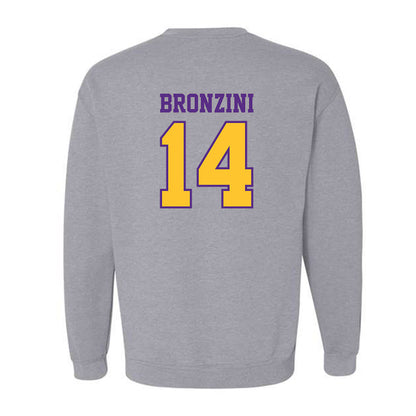 LSU - NCAA Baseball : Nic Bronzini - Crewneck Sweatshirt Classic Shersey