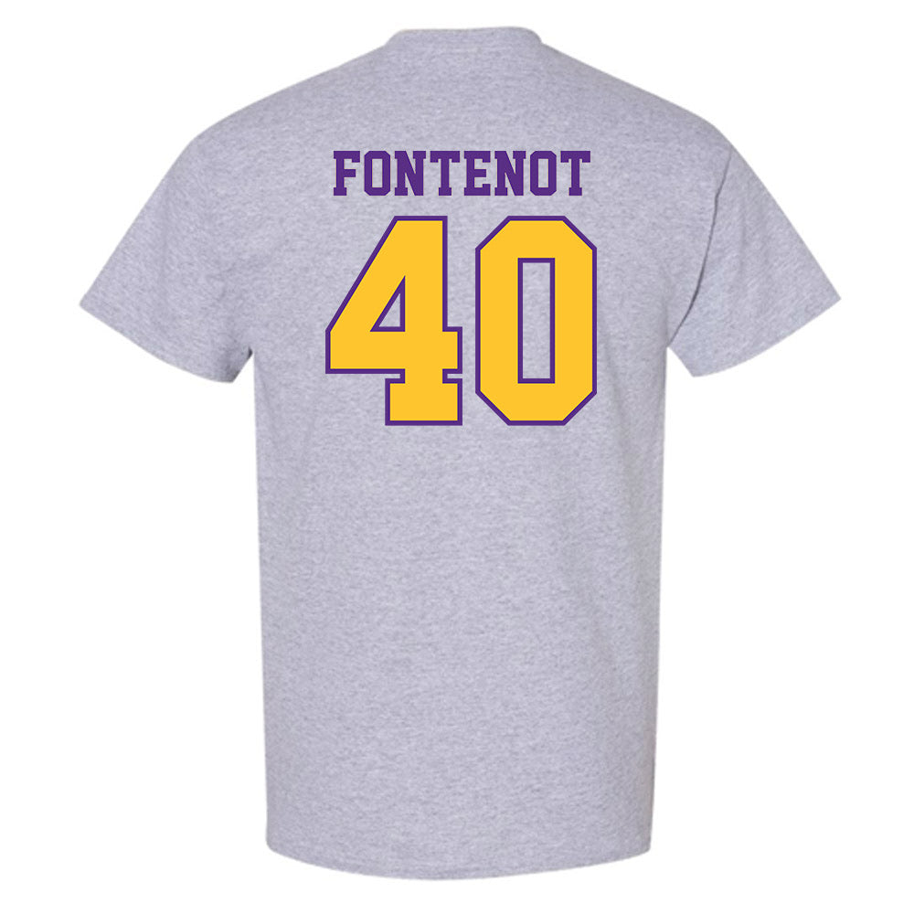 LSU - NCAA Baseball : Grant Fontenot - Classic Shersey T-Shirt-1