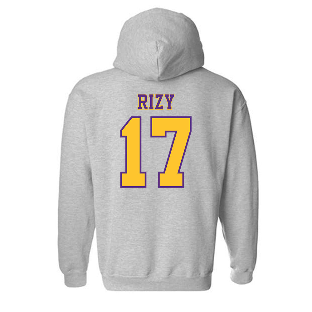LSU - NCAA Baseball : Mavrick Rizy - Classic Shersey Hooded Sweatshirt-1