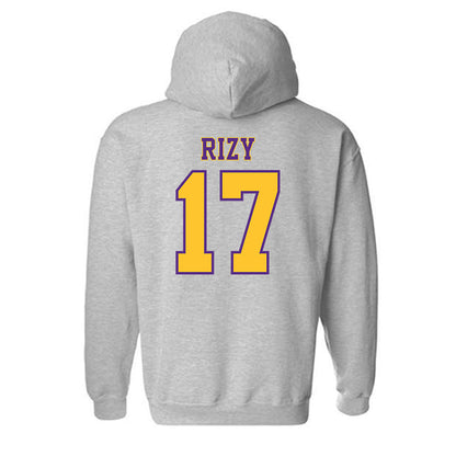 LSU - NCAA Baseball : Mavrick Rizy - Classic Shersey Hooded Sweatshirt-1
