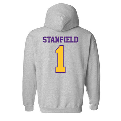 LSU - NCAA Baseball : Chris Stanfield - Classic Shersey Hooded Sweatshirt-1