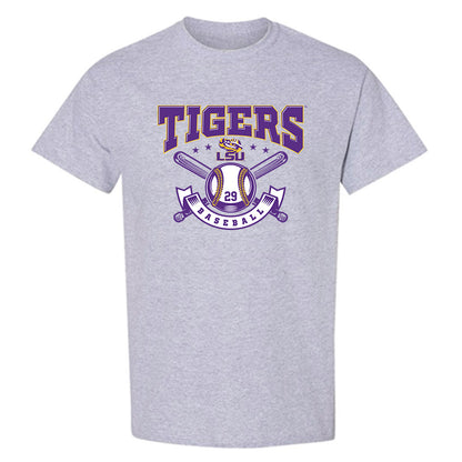LSU - NCAA Baseball : Cooper Williams - Classic Shersey T-Shirt-0