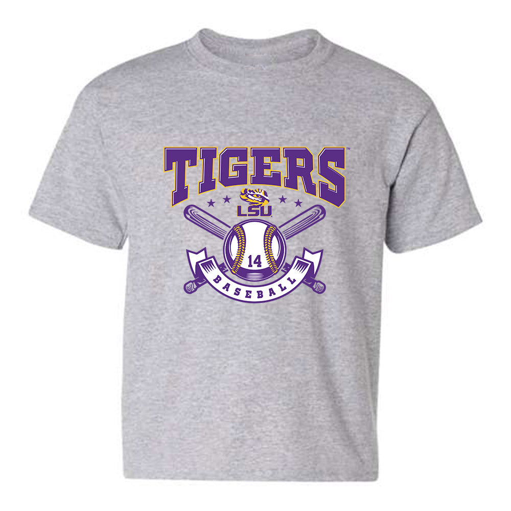 LSU - NCAA Baseball : Nic Bronzini - Youth T-Shirt Classic Shersey