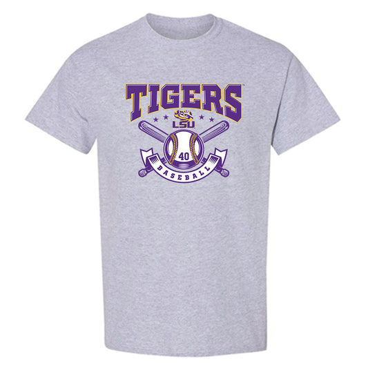 LSU - NCAA Baseball : Grant Fontenot - Classic Shersey T-Shirt-0