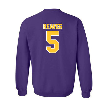 LSU - NCAA Baseball : Tanner Reaves - Classic Shersey Crewneck Sweatshirt