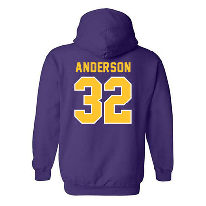 LSU - NCAA Baseball : Kade Anderson - Classic Shersey Hooded Sweatshirt-1
