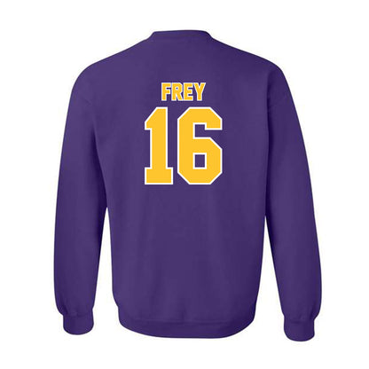 LSU - NCAA Baseball : Ethan Frey - Classic Shersey Crewneck Sweatshirt-1