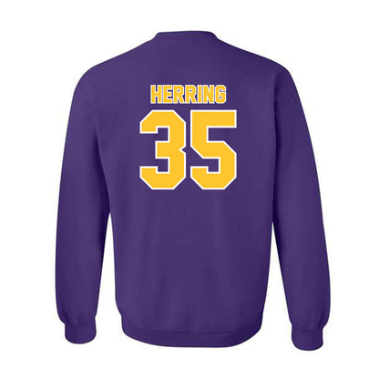 LSU - NCAA Baseball : Griffin Herring - Crewneck Sweatshirt Classic Shersey