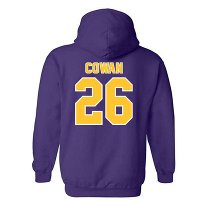 LSU - NCAA Baseball : Zac Cowan - Classic Shersey Hooded Sweatshirt-1