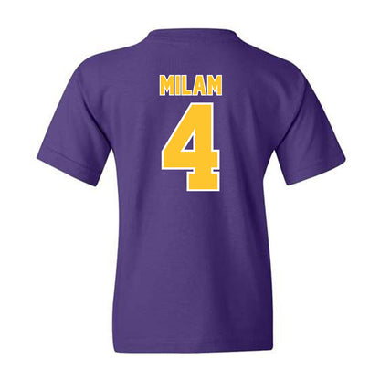 LSU - NCAA Baseball : Steven Milam - Youth T-Shirt Classic Shersey