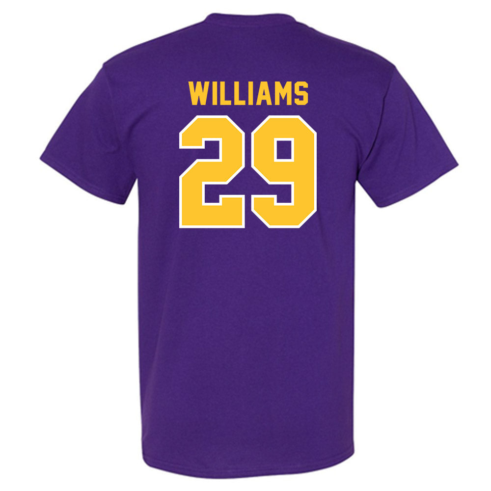 LSU - NCAA Baseball : Cooper Williams - Classic Shersey T-Shirt-1