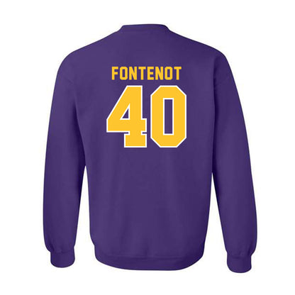 LSU - NCAA Baseball : Grant Fontenot - Classic Shersey Crewneck Sweatshirt-1
