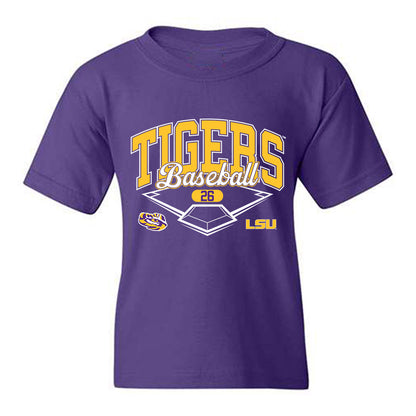 LSU - NCAA Baseball : Zac Cowan - Classic Shersey Youth T-Shirt-0