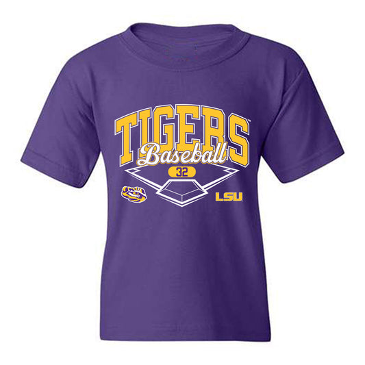 LSU - NCAA Baseball : Kade Anderson - Classic Shersey Youth T-Shirt-0