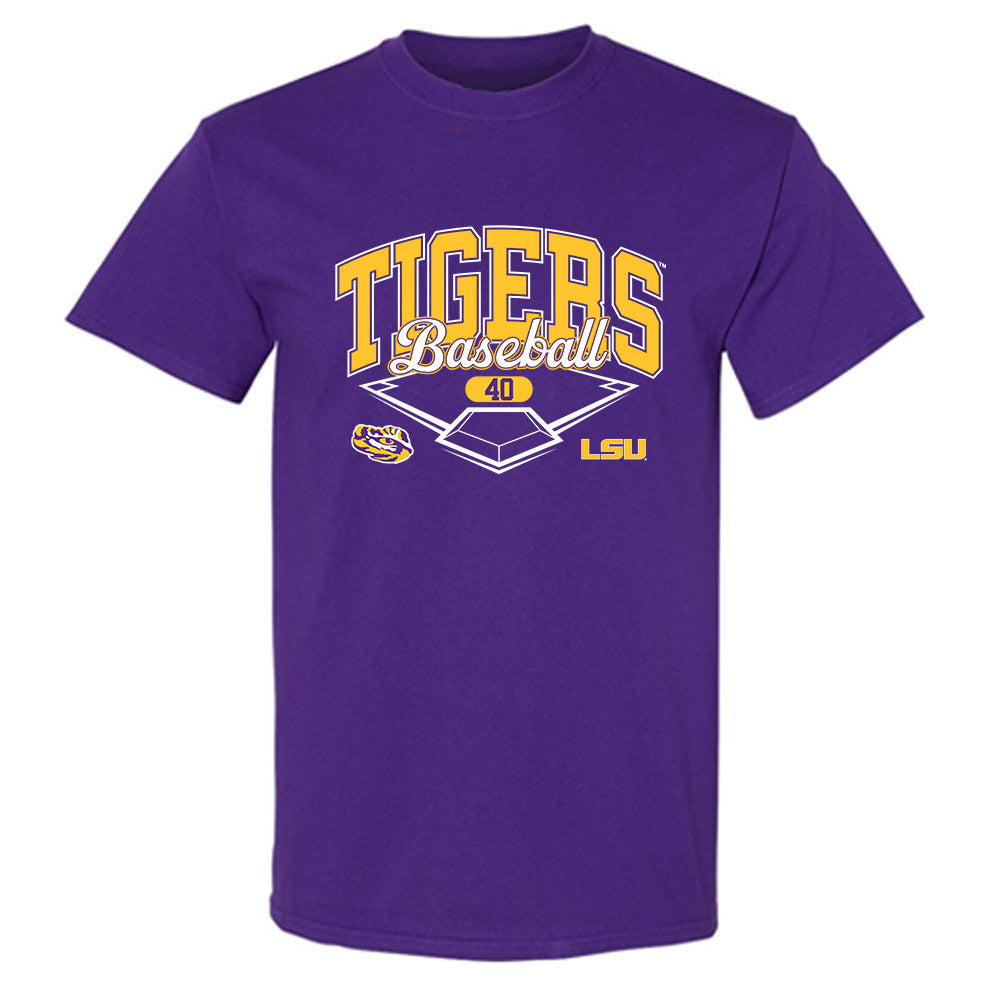 LSU - NCAA Baseball : Grant Fontenot - Classic Shersey T-Shirt-0
