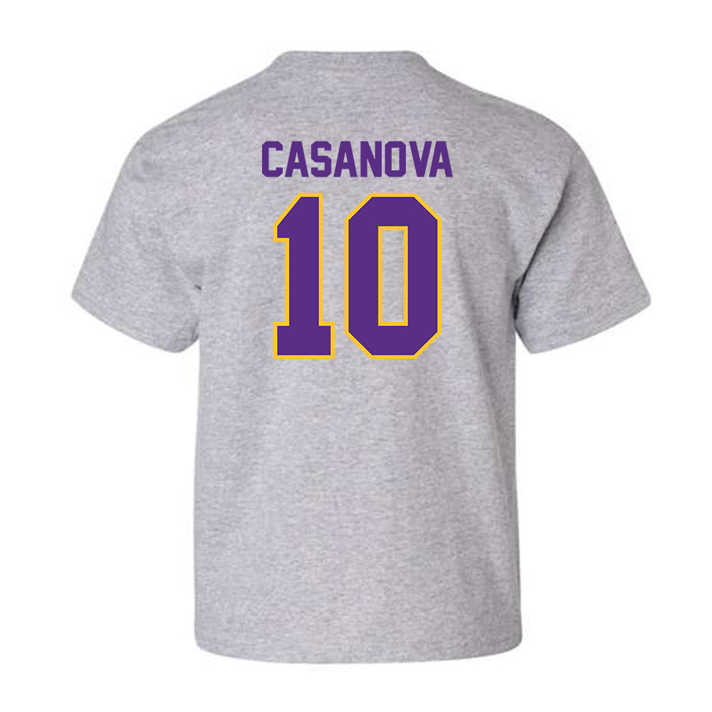 LSU - NCAA Softball : Emilee Casanova - Youth T-Shirt Classic Shersey