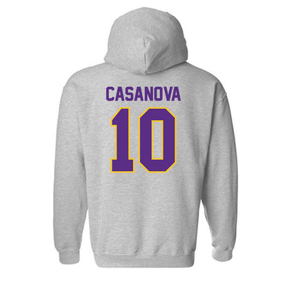 LSU - NCAA Softball : Emilee Casanova - Hooded Sweatshirt Classic Shersey