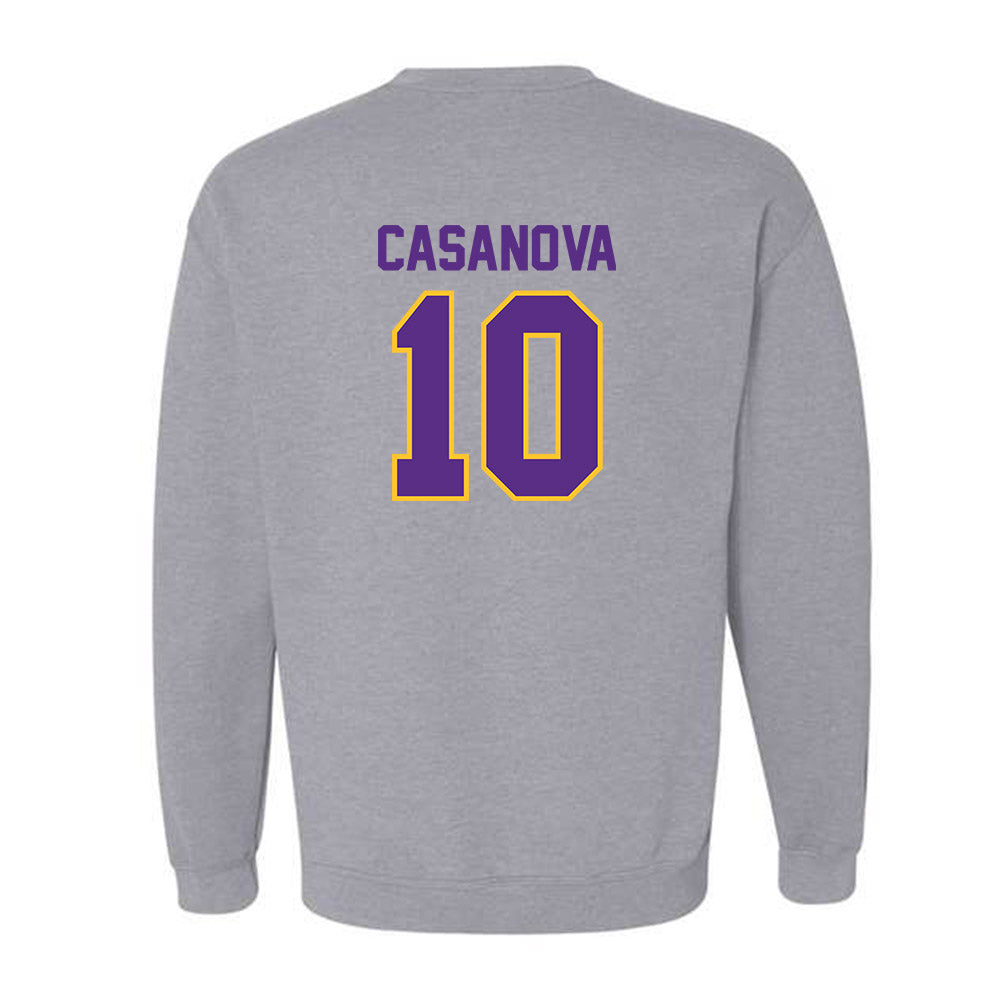 LSU - NCAA Softball : Emilee Casanova - Crewneck Sweatshirt Classic Shersey