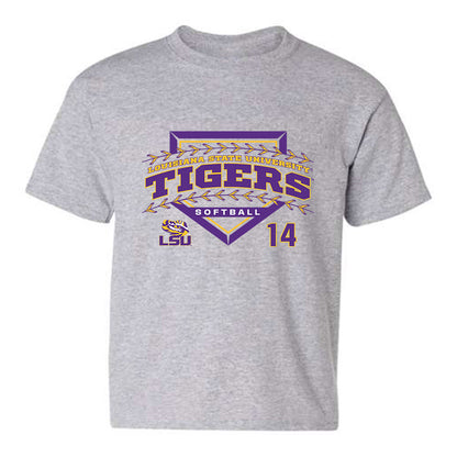 LSU - NCAA Softball : Karli Petty - Youth T-Shirt Classic Shersey