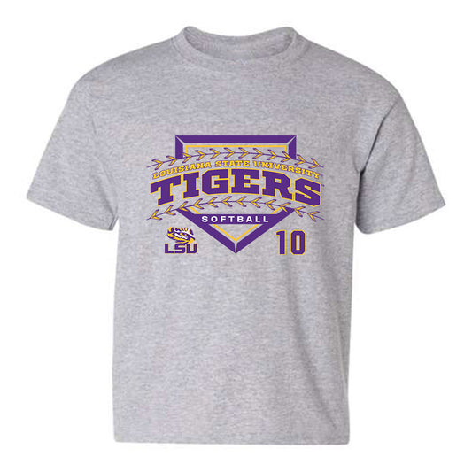 LSU - NCAA Softball : Emilee Casanova - Youth T-Shirt Classic Shersey