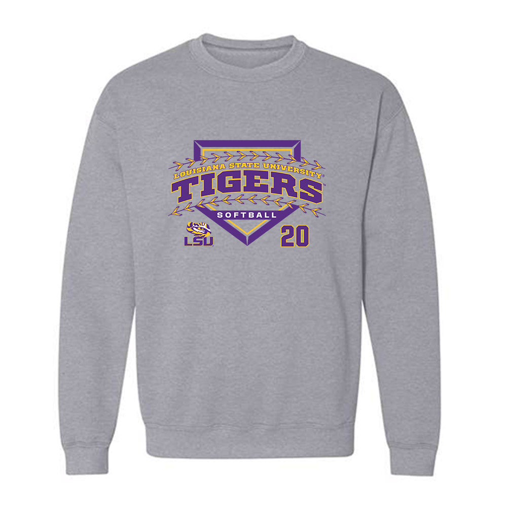 LSU - NCAA Softball : alix franklin - Classic Shersey Crewneck Sweatshirt-0