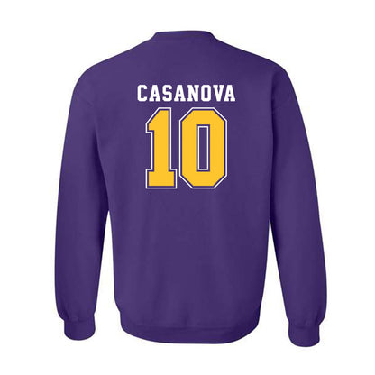 LSU - NCAA Softball : Emilee Casanova - Crewneck Sweatshirt Classic Shersey