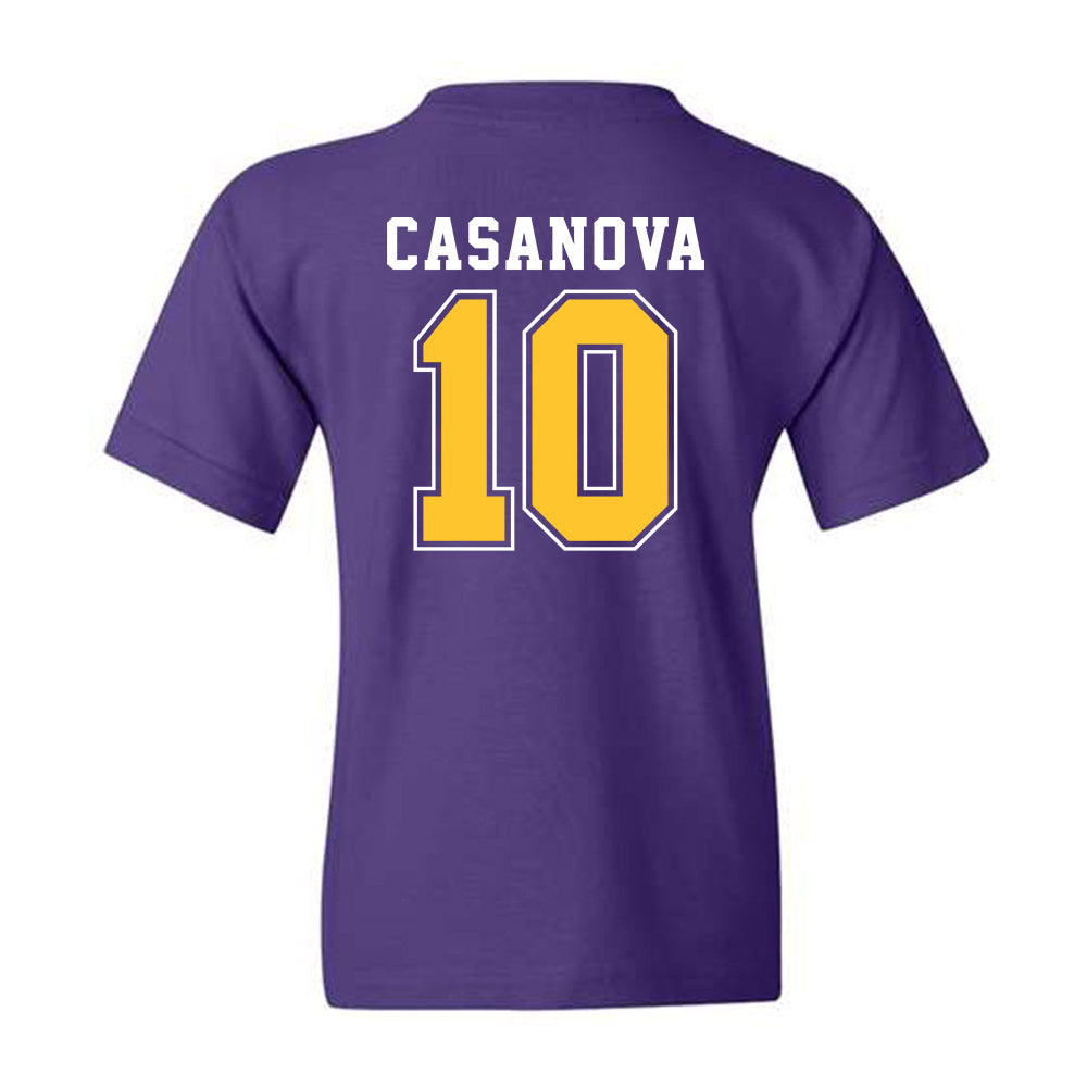 LSU - NCAA Softball : Emilee Casanova - Youth T-Shirt Classic Shersey