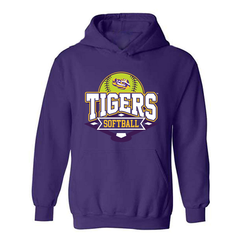 LSU - NCAA Softball : Cali Deal - Classic Shersey Hooded Sweatshirt-0