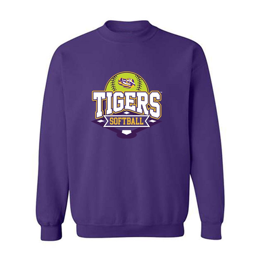 LSU - NCAA Softball : Kylee Edwards - Classic Shersey Crewneck Sweatshirt-0