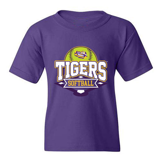 LSU - NCAA Softball : Ciella Pickett - Classic Shersey Youth T-Shirt-0